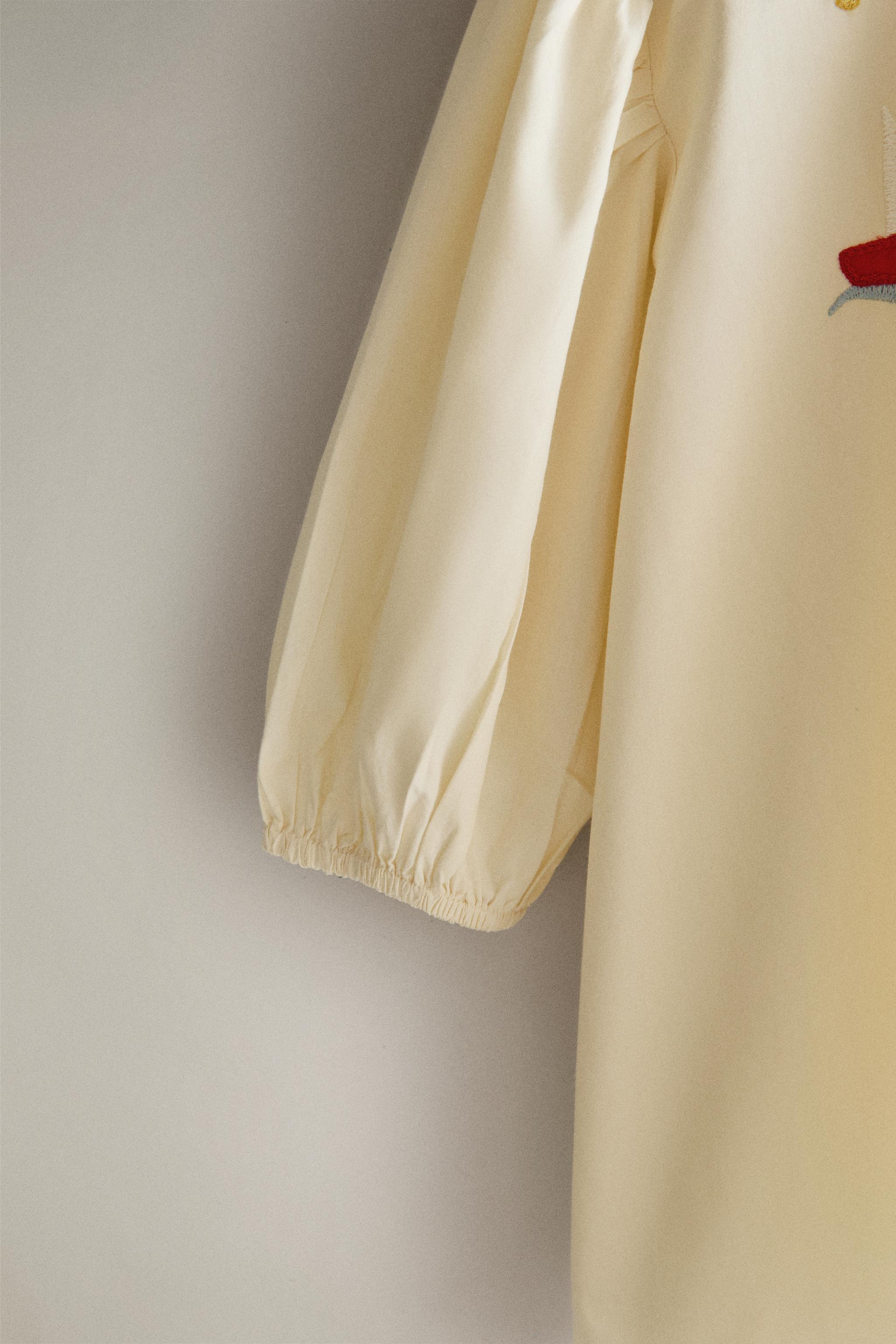 Kids' Embroidered Beach Dress